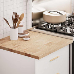 Kitchen Worktop 40x63,5x4 cm Solid Wood Oak Rectangular 60 cm 2.7 cm