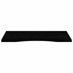 vidaXL Desk Top Dark Brown 80x60x2.5 cm Solid Wood Oak Rectangular 5