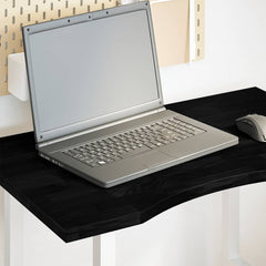 vidaXL Desk Top Dark Brown 80x60x2.5 cm Solid Wood Oak Rectangular 1