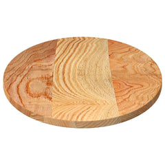 vidaXL Table Top Light Brown 100x50x2 cm Solid Wood Oak Oval 6