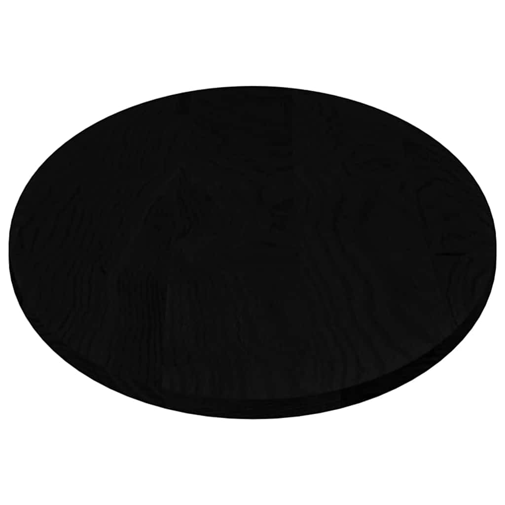 vidaXL Table Top Dark Brown 140x60x2 cm Solid Wood Oak Oval 6