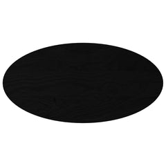 vidaXL Table Top Dark Brown 100x50x4 cm Solid Wood Oak Oval 2