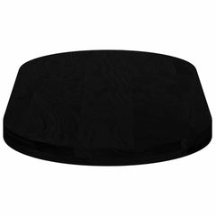 vidaXL Table Top Dark Brown 100x50x4 cm Solid Wood Oak Oval 6