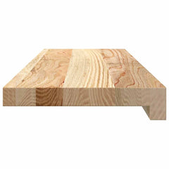 vidaXL Window Sills 2 pcs Untreated 70x20x2 cm Solid Wood Oak 5