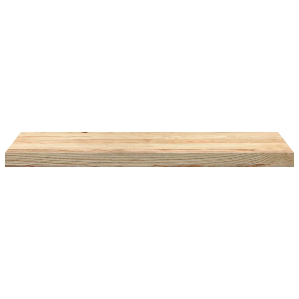 vidaXL Window Sills 2 pcs Untreated 80x25x2 cm Solid Wood Oak 4