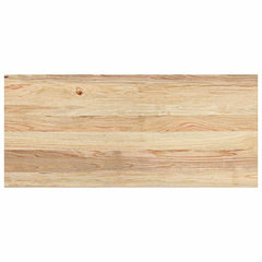 Window Sills 2 pcs Untreated Solid Wood Oak Depth 40 cm Natural 90 cm
