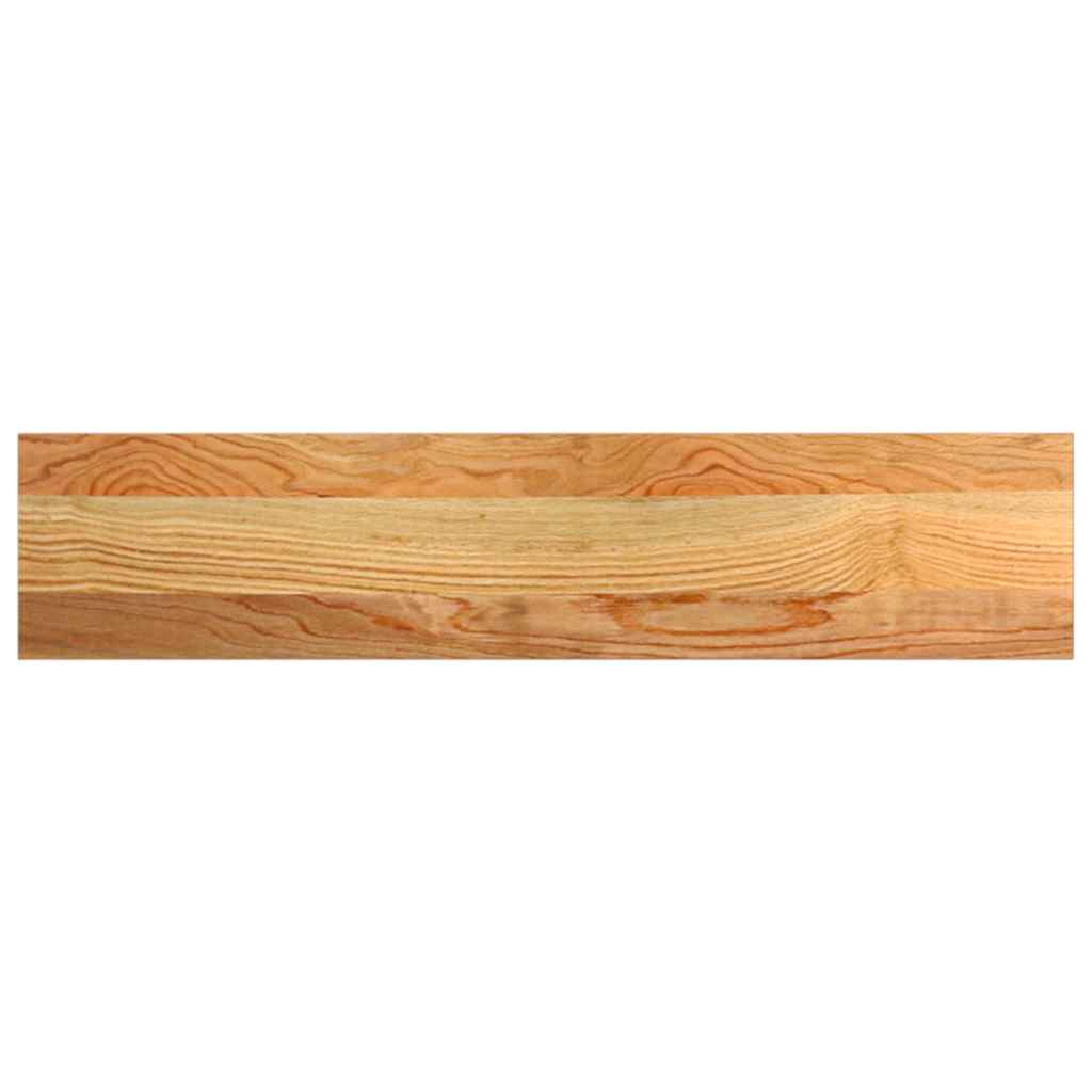vidaXL Window Sills 2 pcs Light Brown 70x15x2 cm Solid Wood Oak 6