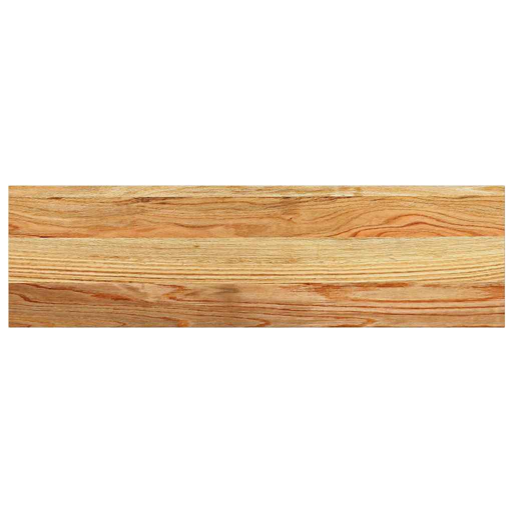 vidaXL Window Sills 2 pcs Light Brown 70x20x2 cm Solid Wood Oak 6