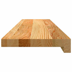 vidaXL Window Sills 2 pcs Light Brown 90x20x2 cm Solid Wood Oak 5