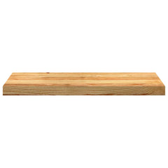 vidaXL Window Sills 2 pcs Light Brown 70x25x2 cm Solid Wood Oak 4