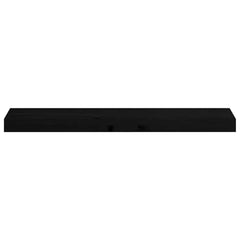 vidaXL Window Sills 2 pcs Brown Black 70x15x2 cm Solid Wood Oak 3