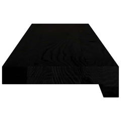 vidaXL Window Sills 2 pcs Brown Black 80x15x2 cm Solid Wood Oak 5