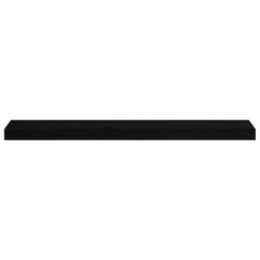 vidaXL Window Sills 2 pcs Brown Black 90x15x2 cm Solid Wood Oak 4