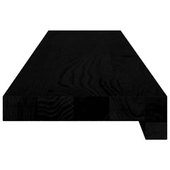 vidaXL Window Sills 2 pcs Brown Black 90x15x2 cm Solid Wood Oak 5