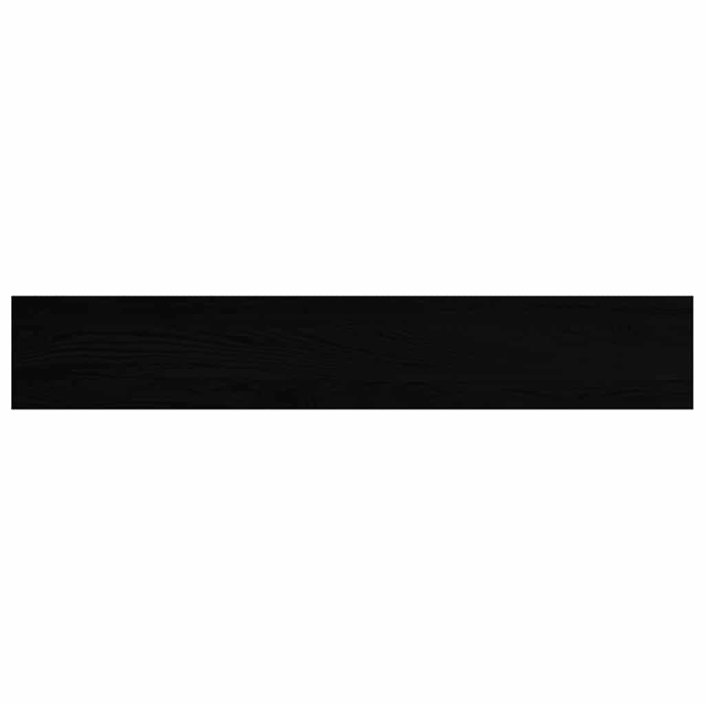 vidaXL Window Sills 2 pcs Brown Black 90x15x2 cm Solid Wood Oak 6