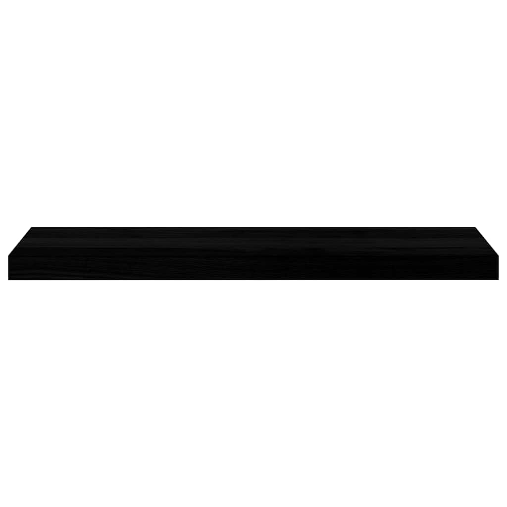 vidaXL Window Sills 2 pcs Brown Black 80x20x2 cm Solid Wood Oak 4