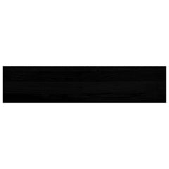 vidaXL Window Sills 2 pcs Brown Black 90x20x2 cm Solid Wood Oak 6