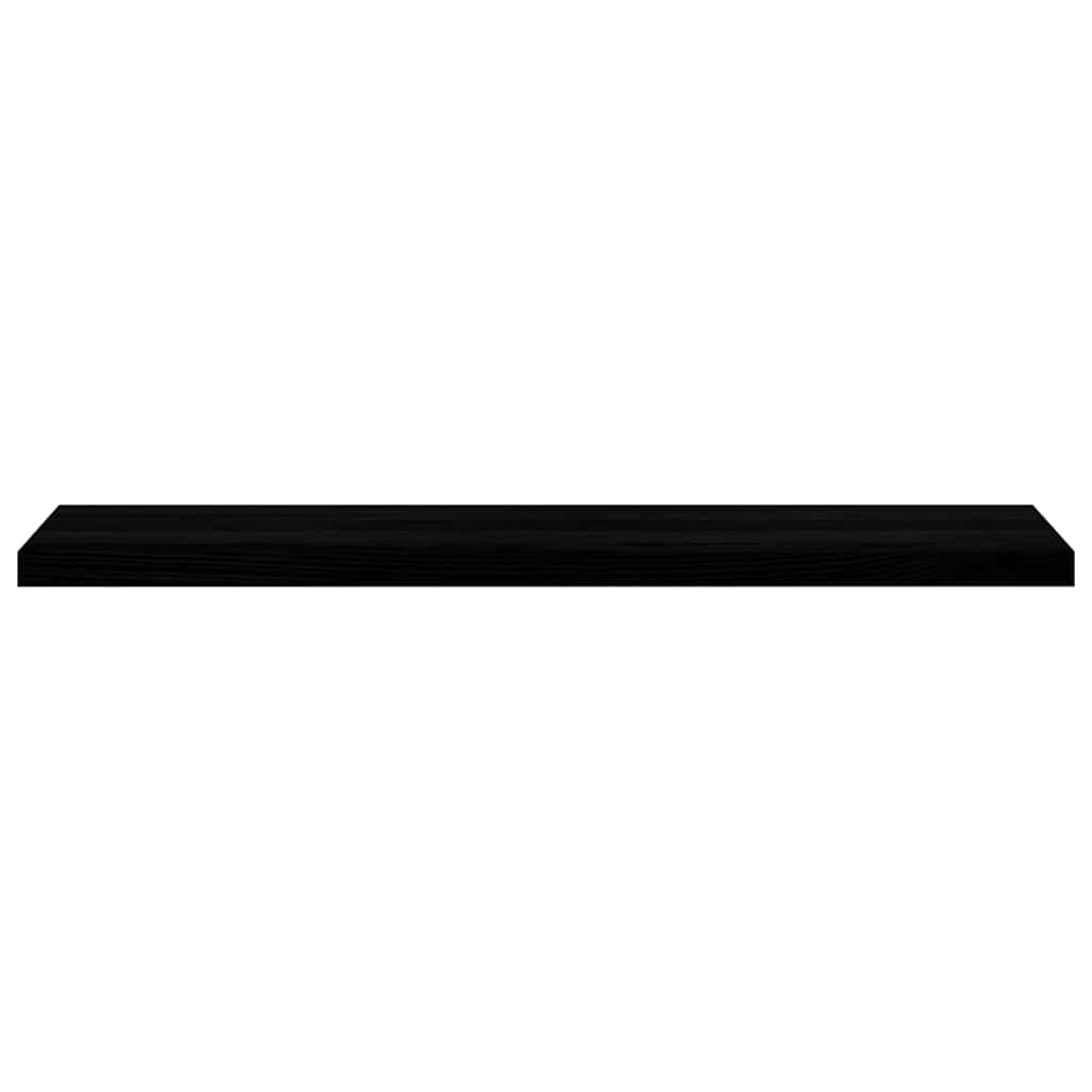 vidaXL Window Sills 2 pcs Brown Black 120x30x2 cm Solid Wood Oak 3