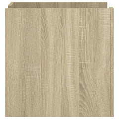 vidaXL Bedside Cabinet Sonoma Oak 45x50x50 cm Engineered Wood 5