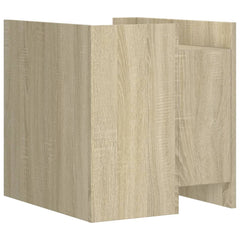 vidaXL Bedside Cabinet Sonoma Oak 45x50x50 cm Engineered Wood 6