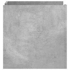 vidaXL Bedside Cabinet Concrete Grey 45x50x50 cm Engineered Wood 5