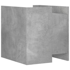 vidaXL Bedside Cabinet Concrete Grey 45x50x50 cm Engineered Wood 6