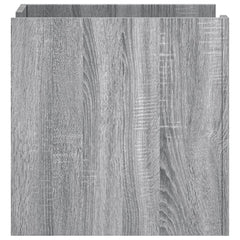 vidaXL Bedside Cabinet Grey Sonoma 45x50x50 cm Engineered Wood 5