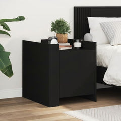 vidaXL Bedside Cabinet 45x50x50 cm Engineered Wood