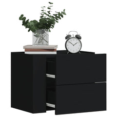 vidaXL Wall-mounted Bedside Cabinet 45x30x35 cm