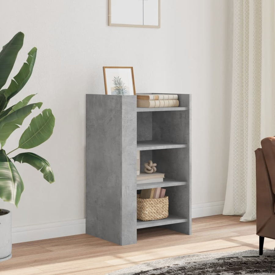 vidaXL Sideboard Concrete Grey 45x35x75 cm Engineered Wood 1