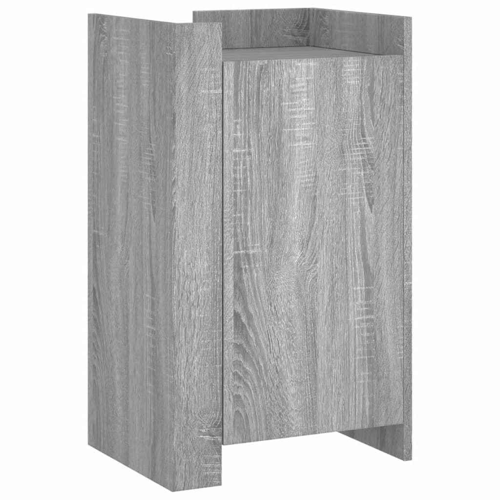 vidaXL Sideboard Grey Sonoma 45x35x75 cm Engineered Wood 2