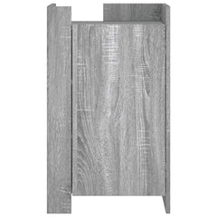 vidaXL Sideboard Grey Sonoma 45x35x75 cm Engineered Wood 4