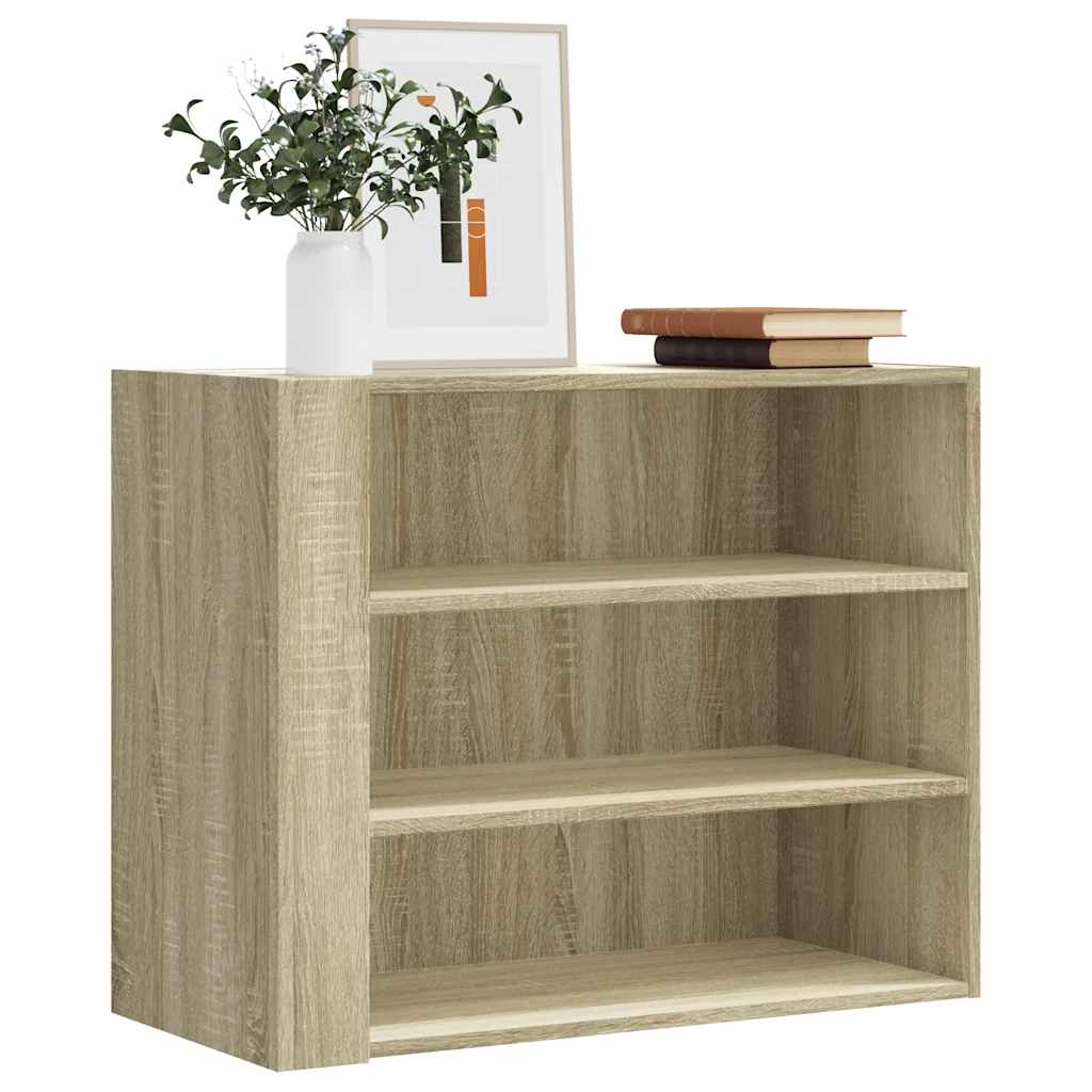 Wall Cabinet 75x35x60 cm Engineered Wood Sonoma oak