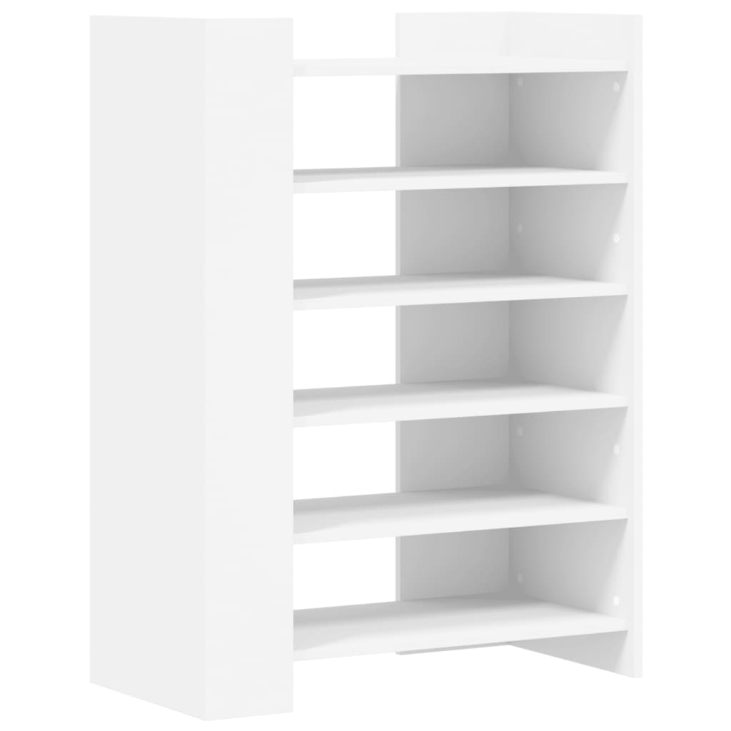 vidaXL Shoe Cabinet White 74.5x37.5x100 cm Engineered Wood 2