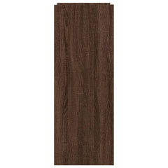 vidaXL Shoe Cabinet Brown Oak 74.5x37.5x100 cm Engineered Wood 5