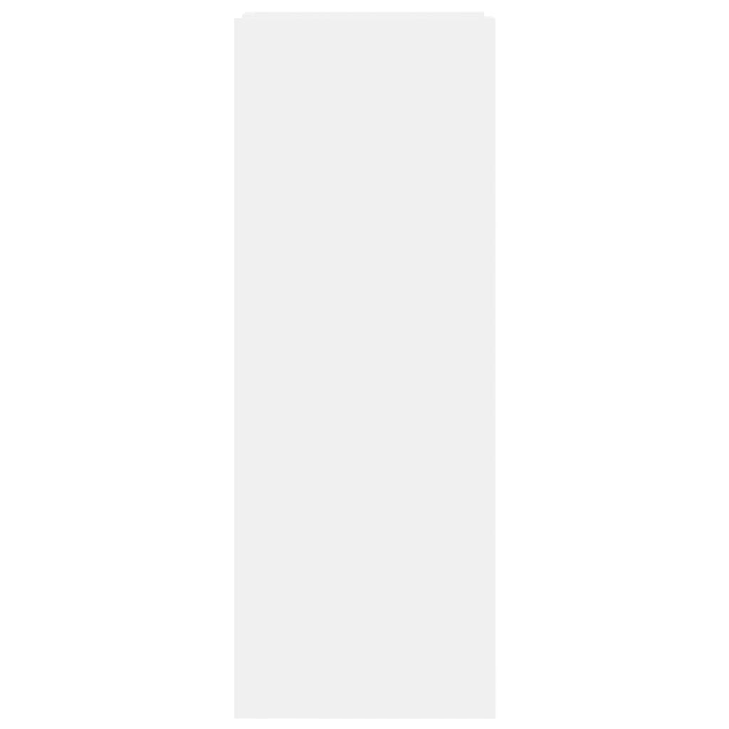vidaXL Shoe Cabinet White 52x37.5x100 cm Engineered Wood 5
