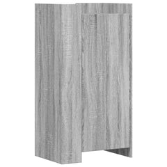 vidaXL Shoe Cabinet Grey Sonoma 52x37.5x100 cm Engineered Wood 2