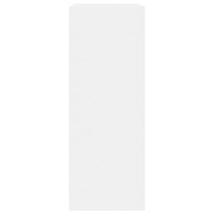 vidaXL Shoe Cabinet White 52x37.5x100 cm Engineered Wood 5