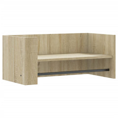 vidaXL Wall Shelf Sonoma Oak 70.5x35x30.5 cm Engineered Wood 2