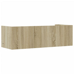 vidaXL Wall Shelf Sonoma Oak 100x35x30.5 cm Engineered Wood 6