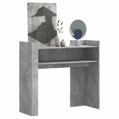 vidaXL Console Table Concrete Grey 100x35x90 cm Engineered Wood 1
