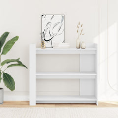 vidaXL Console Table White 100x35x90 cm Engineered Wood 3