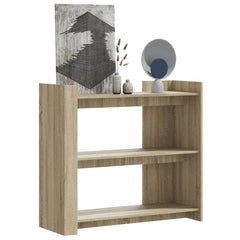 vidaXL Console Table Sonoma Oak 100x35x90 cm Engineered Wood 1