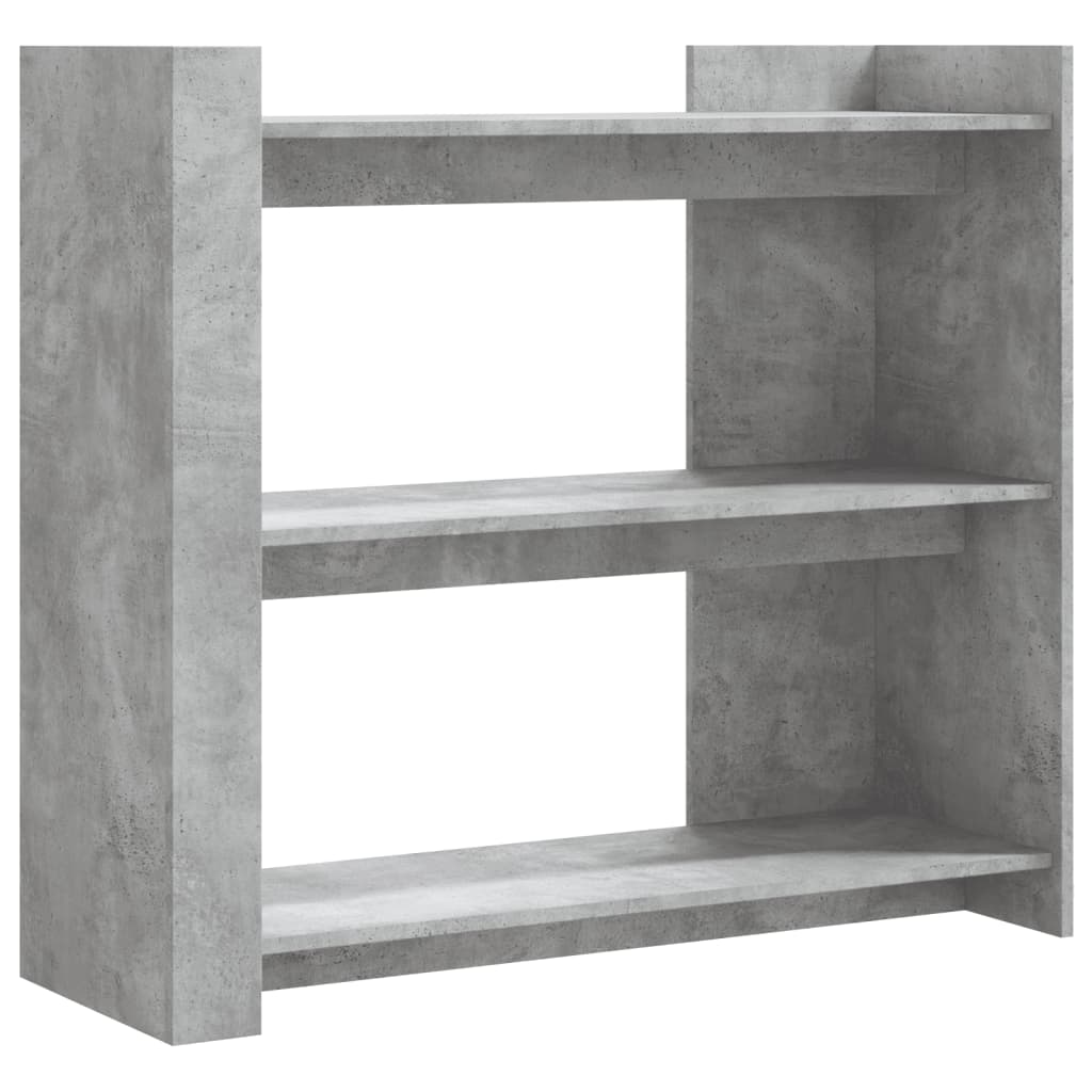 vidaXL Console Table Concrete Grey 100x35x90 cm Engineered Wood 2