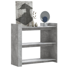 vidaXL Console Table Concrete Grey 100x35x90 cm Engineered Wood 1
