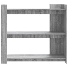 vidaXL Console Table Grey Sonoma 100x35x90 cm Engineered Wood 4