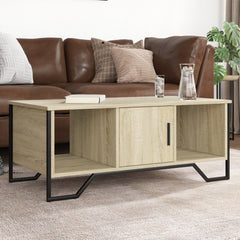 vidaXL Coffee Table Sonoma Oak 100x51x40 cm Engineered Wood 1