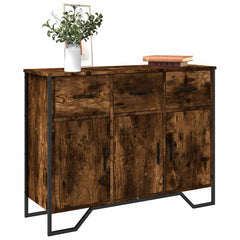 Sideboard 97x32,5x74,5 cm Engineered Wood Smoked oak