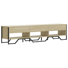 vidaXL TV Cabinet Sonoma Oak 180x34x41 cm Engineered Wood 6