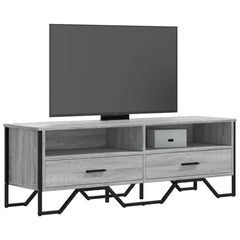 vidaXL TV Cabinet Grey Sonoma 122x34x41 cm Engineered Wood 1